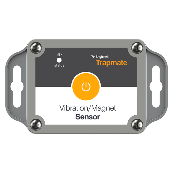 The Trapmate Vibration/Magnet Sensor can detect trap activity using a reed switch and/or an accelerometer