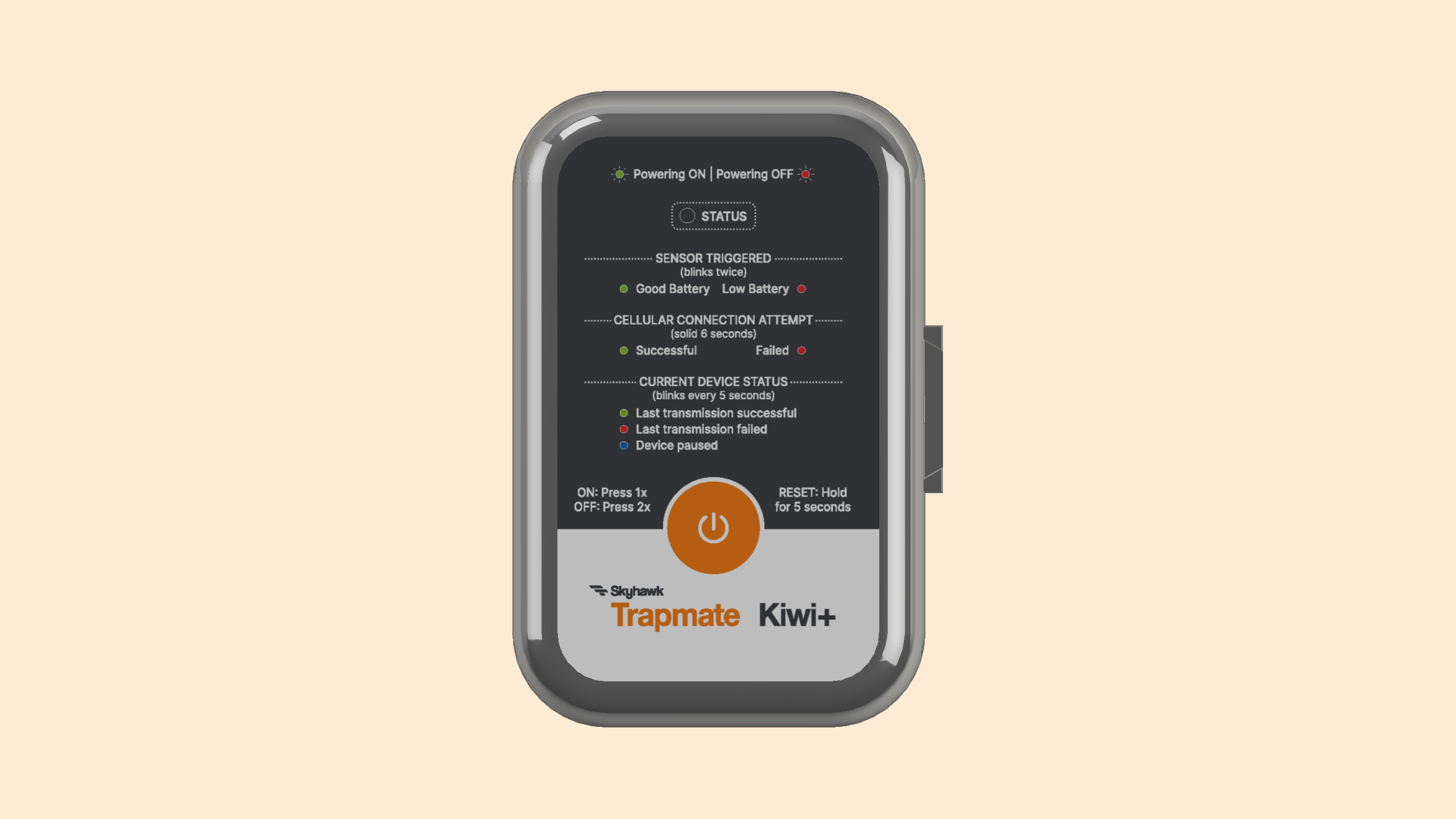 The Kiwi Plus from Trapmate for single-trap remote monitoring solutions