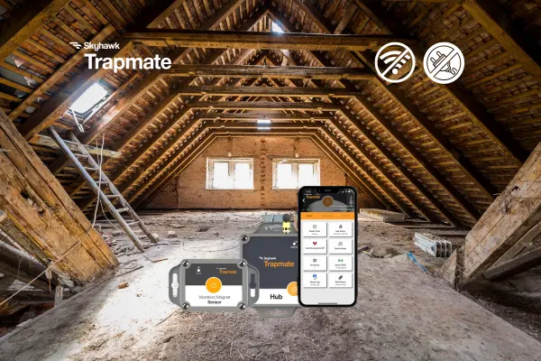 Skyhawk Trapmate: Reliable Remote Pest Monitoring Without Needing Wi-Fi or Power