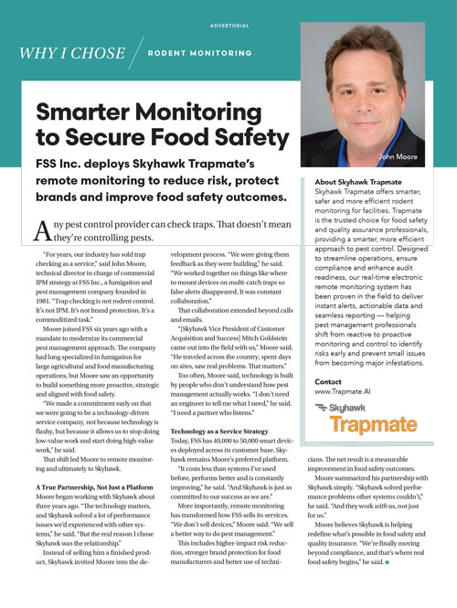 QA Magazine Trapmate feature
